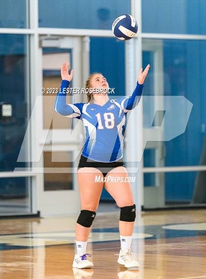 Thumbnail 3 in Karnes City @ Stacey (Hondo Volleyball Tournament) photogallery.