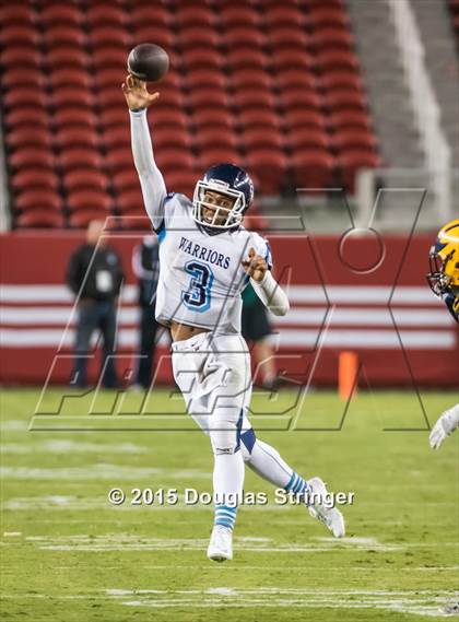 Thumbnail 3 in Valley Christian vs. Milpitas @ Levi's Stadium photogallery.