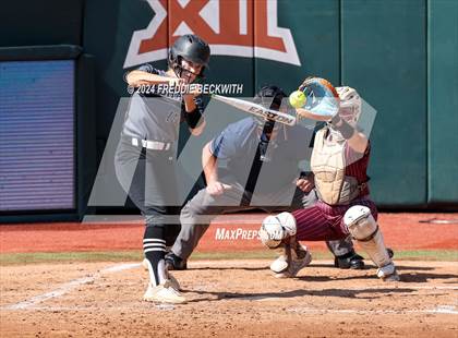 Thumbnail 1 in Hallettsville vs. Grandview (UIL 3A Softball Semifinal) photogallery.
