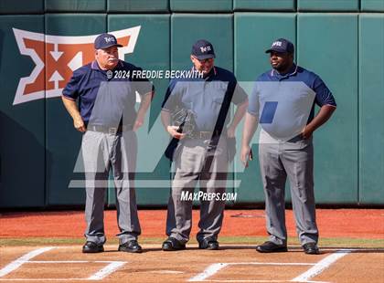 Thumbnail 1 in Hallettsville vs. Grandview (UIL 3A Softball Semifinal) photogallery.