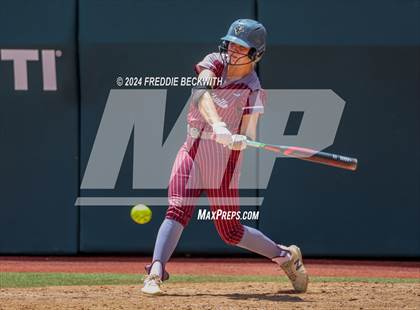 Thumbnail 1 in Hallettsville vs. Grandview (UIL 3A Softball Semifinal) photogallery.