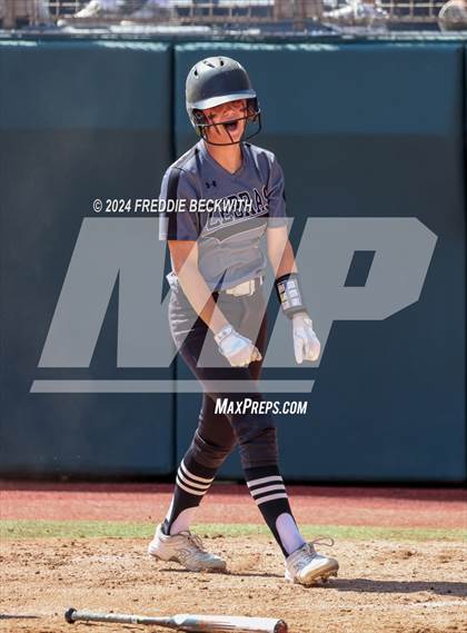 Thumbnail 1 in Hallettsville vs. Grandview (UIL 3A Softball Semifinal) photogallery.