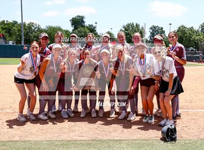 Thumbnail 1 in Hallettsville vs. Grandview (UIL 3A Softball Semifinal) photogallery.