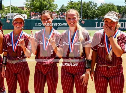 Thumbnail 1 in Hallettsville vs. Grandview (UIL 3A Softball Semifinal) photogallery.