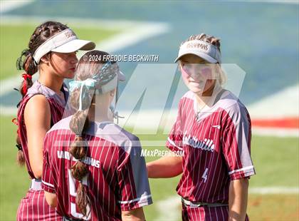 Thumbnail 3 in Hallettsville vs. Grandview (UIL 3A Softball Semifinal) photogallery.