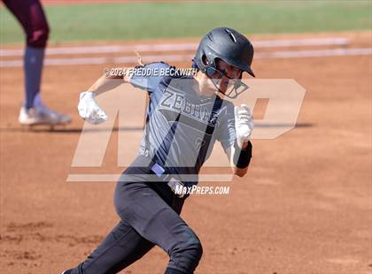 Thumbnail 3 in Hallettsville vs. Grandview (UIL 3A Softball Semifinal) photogallery.