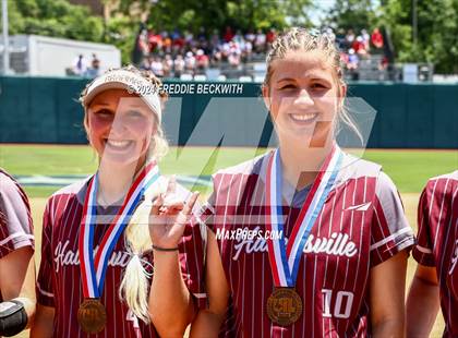 Thumbnail 1 in Hallettsville vs. Grandview (UIL 3A Softball Semifinal) photogallery.