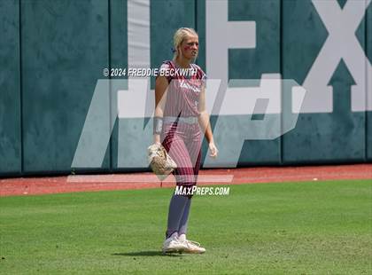 Thumbnail 2 in Hallettsville vs. Grandview (UIL 3A Softball Semifinal) photogallery.