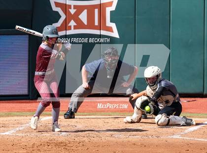 Thumbnail 1 in Hallettsville vs. Grandview (UIL 3A Softball Semifinal) photogallery.