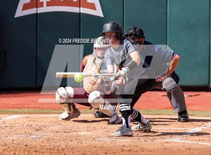 Thumbnail 1 in Hallettsville vs. Grandview (UIL 3A Softball Semifinal) photogallery.