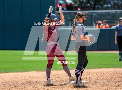 Thumbnail 1 in Hallettsville vs. Grandview (UIL 3A Softball Semifinal) photogallery.