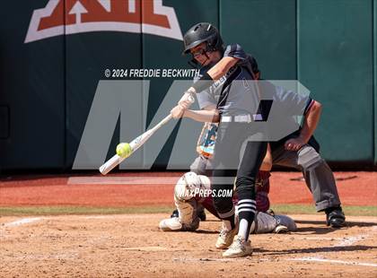 Thumbnail 2 in Hallettsville vs. Grandview (UIL 3A Softball Semifinal) photogallery.