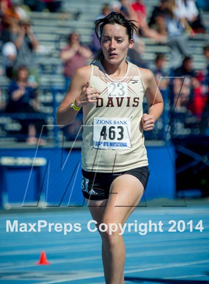 Thumbnail 3 in BYU Invitational (Girls) photogallery.