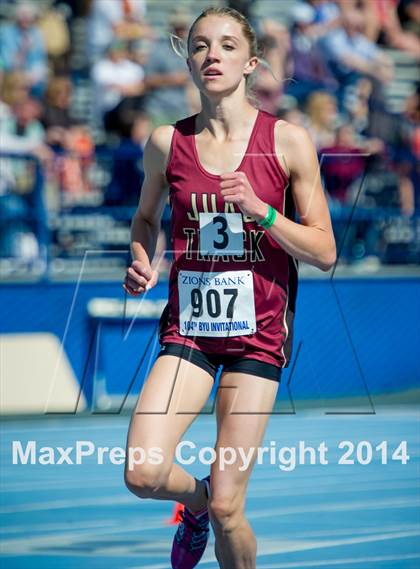 Thumbnail 3 in BYU Invitational (Girls) photogallery.