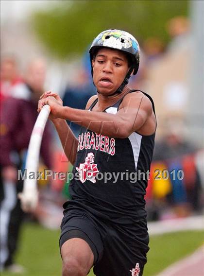 Thumbnail 3 in Hamline Elite Meet (Boys Pole Vault) photogallery.