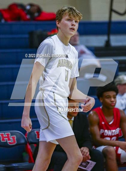 Thumbnail 2 in Anahuac vs Ponder (Hardin-Jefferson Basketball Marathon) photogallery.