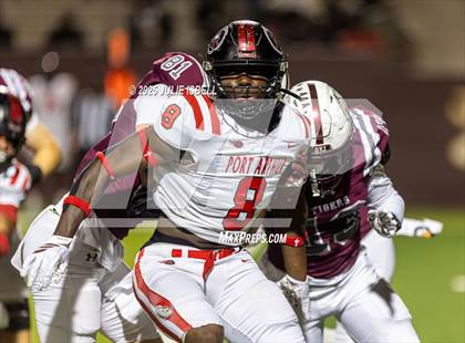 Thumbnail 2 in Port Arthur Memorial vs. A&M Consolidated (UIL 5A D1 Football Area) photogallery.