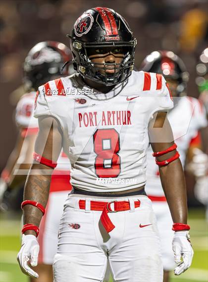 Thumbnail 2 in Port Arthur Memorial vs. A&M Consolidated (UIL 5A D1 Football Area) photogallery.