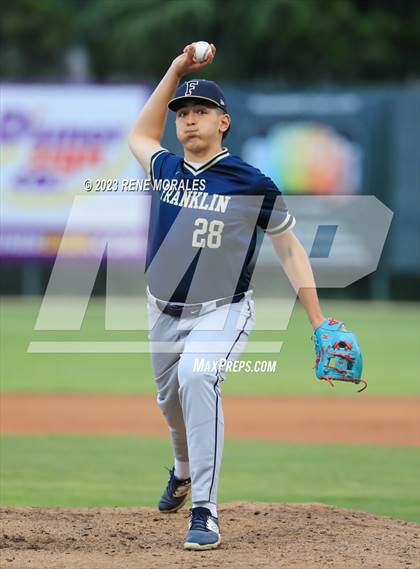 Thumbnail 1 in Franklin vs South Gate (CIF LACS Div 2 Final) photogallery.