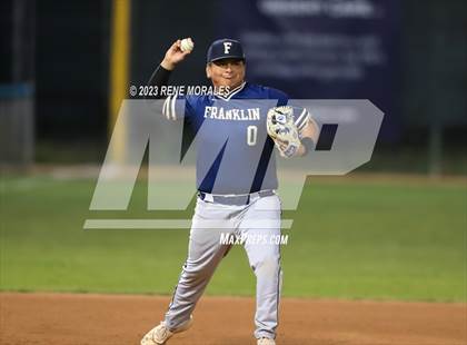 Thumbnail 3 in Franklin vs South Gate (CIF LACS Div 2 Final) photogallery.