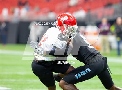 Thumbnail 2 in Savannah Christian vs Cedar Grove (GHSA 3A State Championship) photogallery.