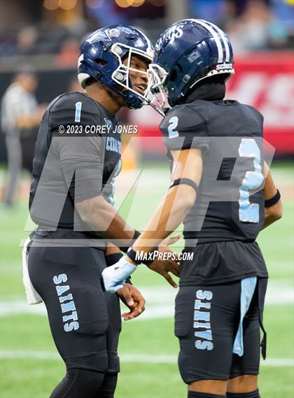 Thumbnail 3 in Savannah Christian vs Cedar Grove (GHSA 3A State Championship) photogallery.