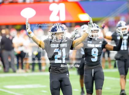 Thumbnail 2 in Savannah Christian vs Cedar Grove (GHSA 3A State Championship) photogallery.