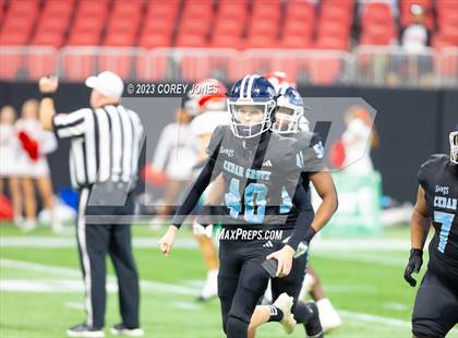 Thumbnail 2 in Savannah Christian vs Cedar Grove (GHSA 3A State Championship) photogallery.