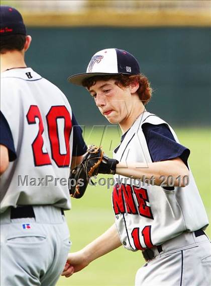 Thumbnail 2 in Bishop Dunne vs Trinity Christian photogallery.