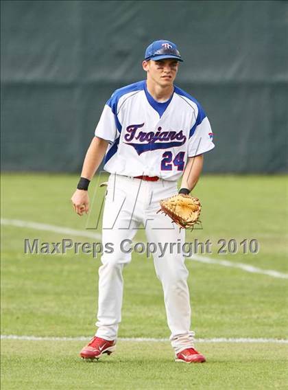 Thumbnail 3 in Bishop Dunne vs Trinity Christian photogallery.