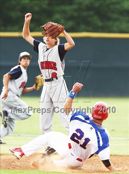 Thumbnail 3 in Bishop Dunne vs Trinity Christian photogallery.