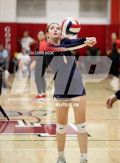 Thumbnail 2 in Benson vs Fountain Hills (The Florence VB Invitational) photogallery.