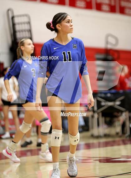 Thumbnail 2 in Benson vs Fountain Hills (The Florence VB Invitational) photogallery.