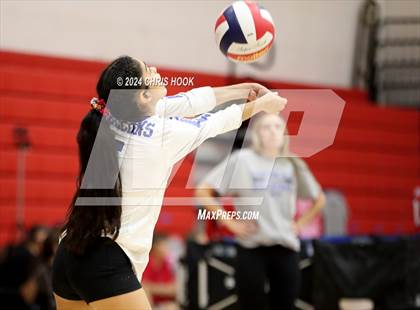 Thumbnail 3 in Benson vs Fountain Hills (The Florence VB Invitational) photogallery.