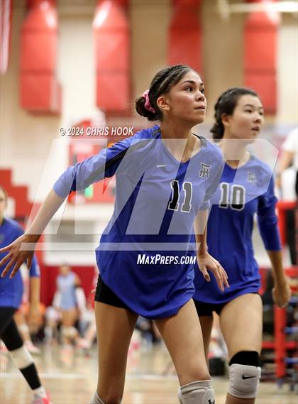 Thumbnail 3 in Benson vs Fountain Hills (The Florence VB Invitational) photogallery.