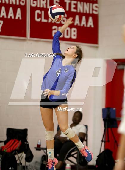 Thumbnail 3 in Benson vs Fountain Hills (The Florence VB Invitational) photogallery.