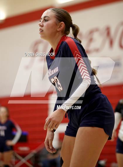 Thumbnail 1 in Benson vs Fountain Hills (The Florence VB Invitational) photogallery.