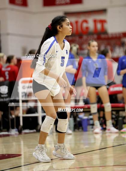 Thumbnail 2 in Benson vs Fountain Hills (The Florence VB Invitational) photogallery.
