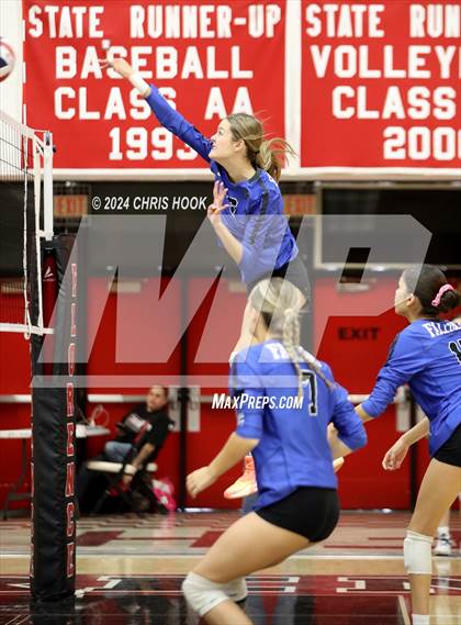 Thumbnail 3 in Benson vs Fountain Hills (The Florence VB Invitational) photogallery.