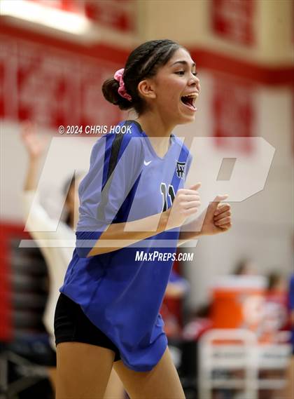 Thumbnail 3 in Benson vs Fountain Hills (The Florence VB Invitational) photogallery.