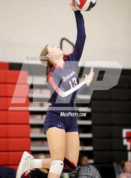 Thumbnail 3 in Benson vs Fountain Hills (The Florence VB Invitational) photogallery.