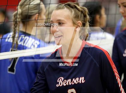 Thumbnail 2 in Benson vs Fountain Hills (The Florence VB Invitational) photogallery.
