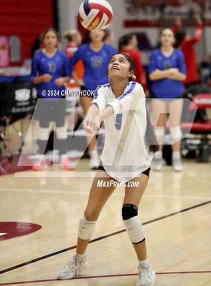 Thumbnail 2 in Benson vs Fountain Hills (The Florence VB Invitational) photogallery.