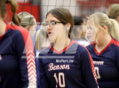 Thumbnail 1 in Benson vs Fountain Hills (The Florence VB Invitational) photogallery.