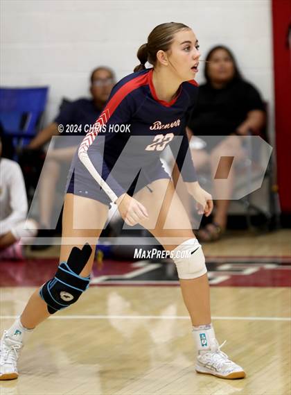 Thumbnail 3 in Benson vs Fountain Hills (The Florence VB Invitational) photogallery.
