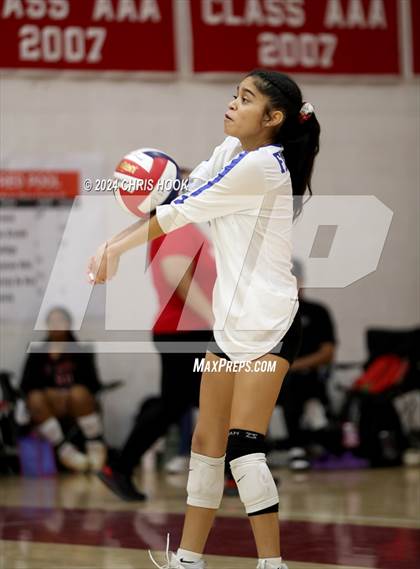 Thumbnail 2 in Benson vs Fountain Hills (The Florence VB Invitational) photogallery.