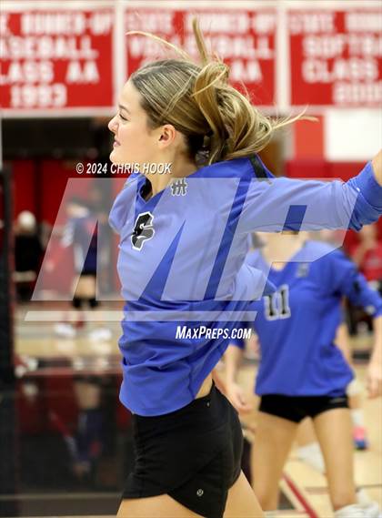 Thumbnail 1 in Benson vs Fountain Hills (The Florence VB Invitational) photogallery.