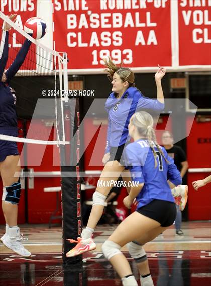 Thumbnail 1 in Benson vs Fountain Hills (The Florence VB Invitational) photogallery.