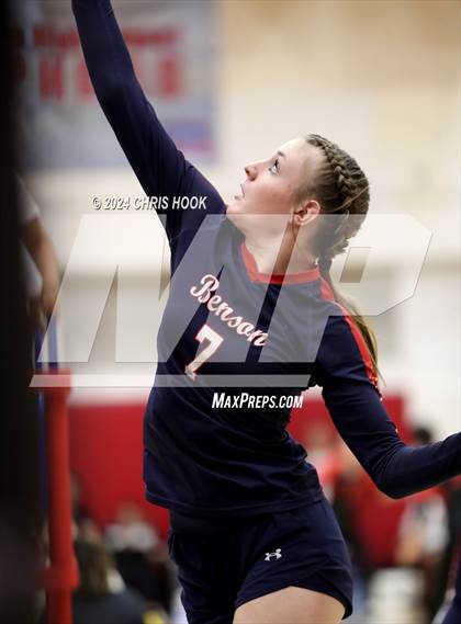 Thumbnail 3 in Benson vs Fountain Hills (The Florence VB Invitational) photogallery.