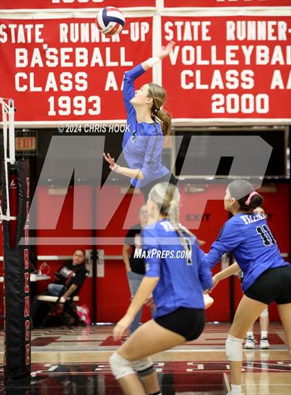 Thumbnail 2 in Benson vs Fountain Hills (The Florence VB Invitational) photogallery.